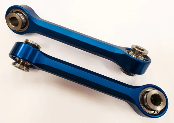 KCB RZR 72" Front Sway Bar Links - blue