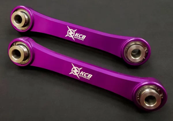 KCB RZR Rear Sway Bar Links - purple