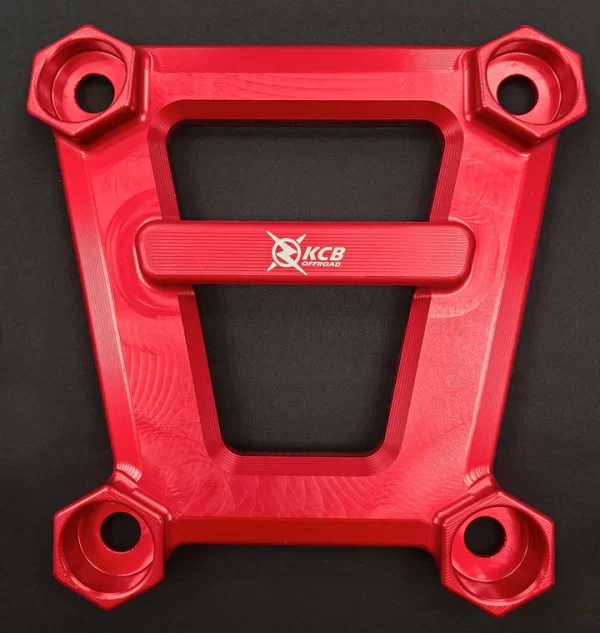 KCB RZR Rear Radius Plate 64" - red