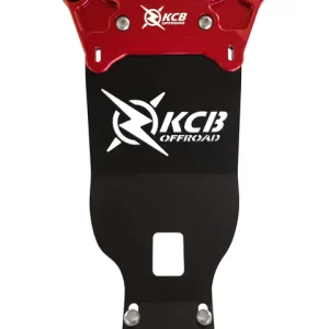 KCB CanAm X3 Shock Tower and Gusset Kit red