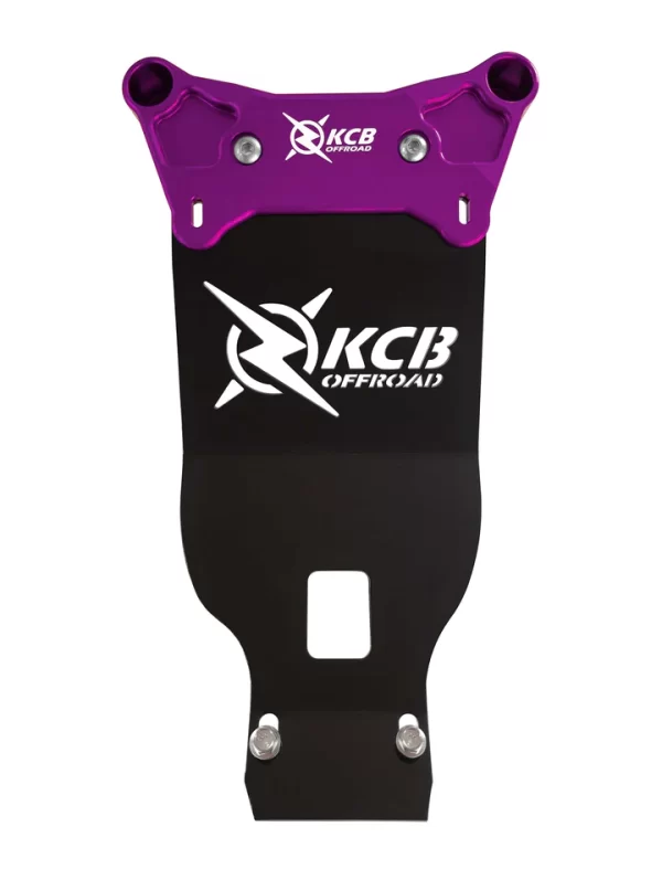 KCB CanAm X3 Shock Tower and Gusset Kit purple