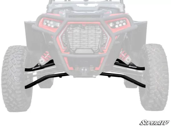 SATV RZR Turbo S forward offset high clearance a-arms