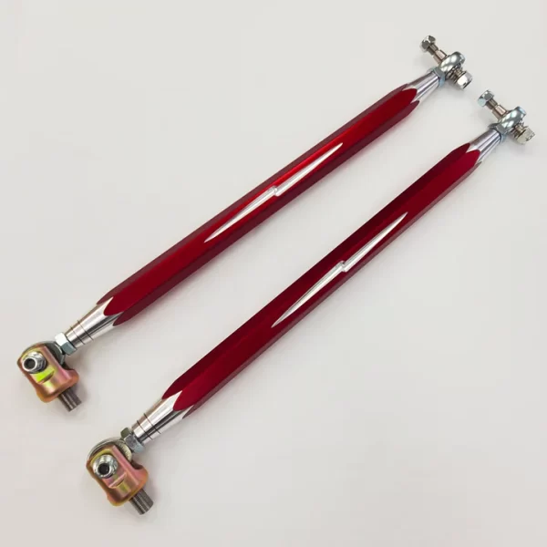 KCB RZR Turbo S Tie Rods - red