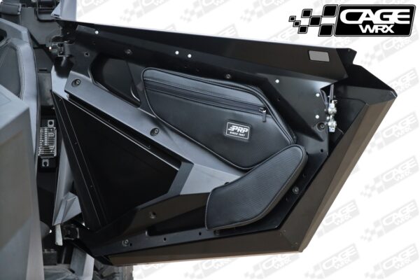 CageWrx Pro R doors interior view with PRP door bags