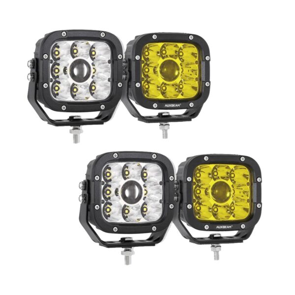 AuxBeam 5" pod lights four pack