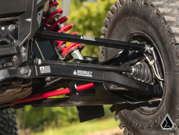 Assault Pro R Radius Rods close up angle