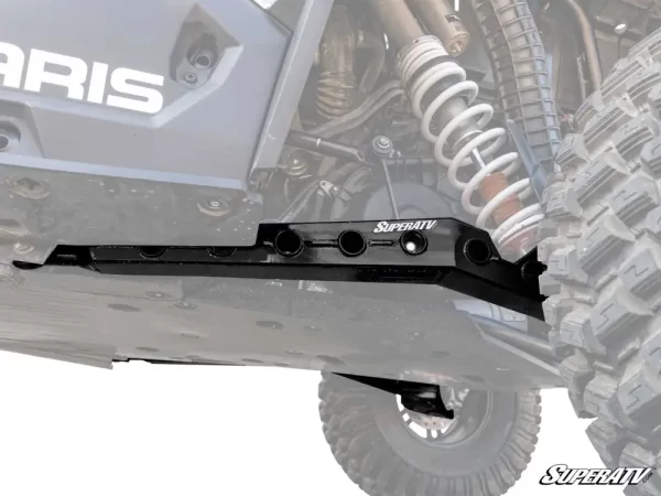 SATV High Clearance Trailing Arm - Black installed cutout photo