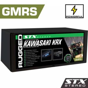 Rugged Radios KRX STX Stereo Communications Kit with 45 Watt GMRS radio