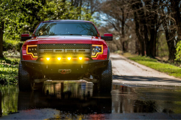 MoriMoto XB LED Headlights installed Raptor