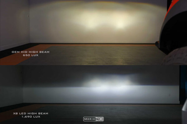 MoriMoto versus OEM High Beams