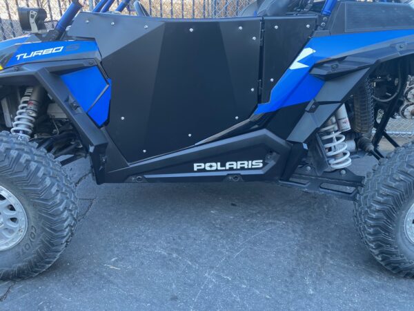 RZR XP High Boy Tall Doors Driver's side closeup