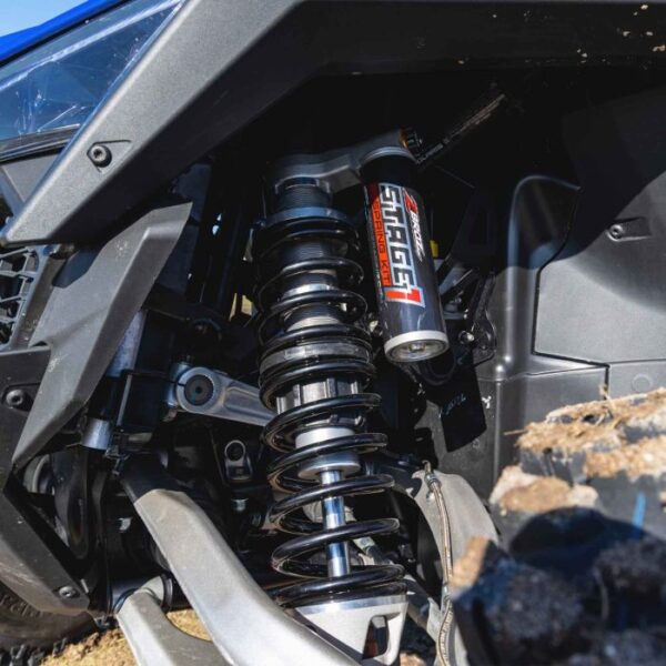 ZBroz Polaris RZR Pro R/Turbo R dual rate spring kit installed