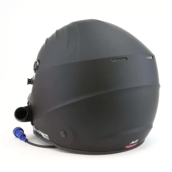 rear view of Pyrotect helmet