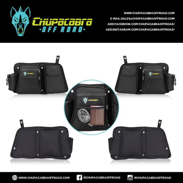 Chupacabra RZR rear door bags