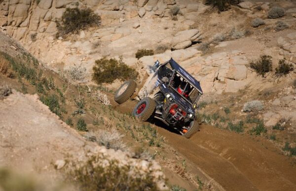 Toyo UTV tires in desert hill area