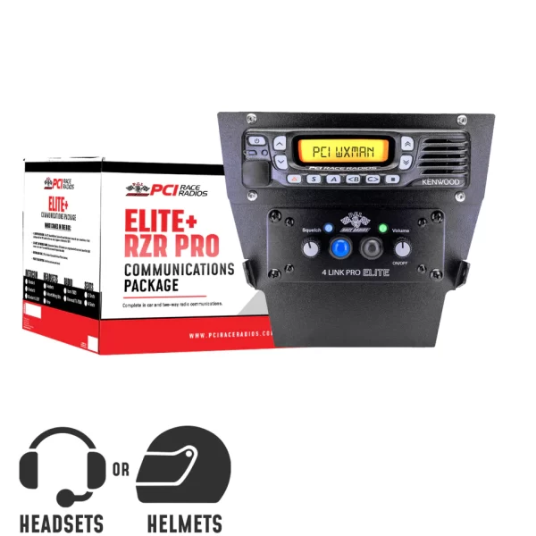 PCI Race Radios Elite RZR Pro Communications Package