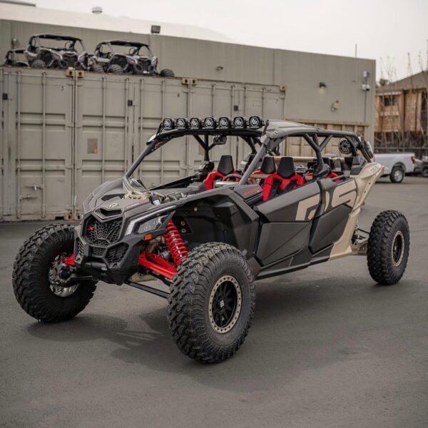 wheel mounted on CanAm