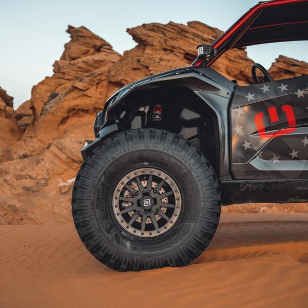 wheel mounted in Moab