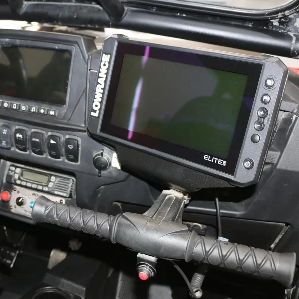 Lowrance RZR Grab Bar GPS Bracket