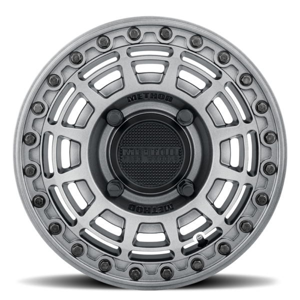 4-lug gloss graphite face view