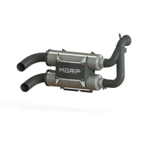 MBRP RZR 900 Performance Series Slip-On Exhaust