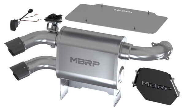 MBRP Can-Am Maverick X3 Turbo Dual-Out Active Exhaust