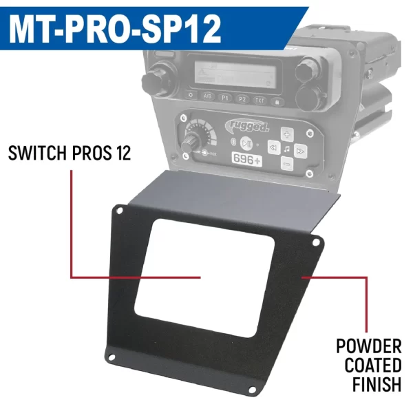 Rugged Pro Lower Accessory Panel for Polaris Pro XP, RZR Turbo R, and RZR PRO R Multi-Mount