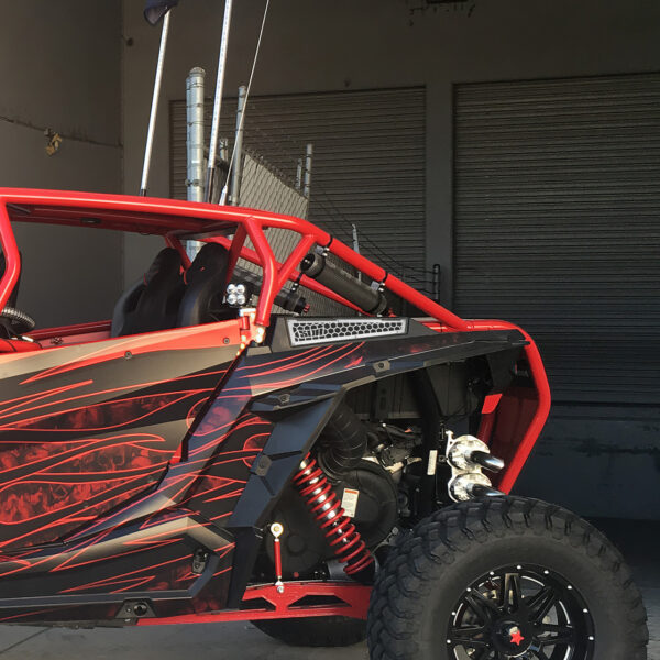 SDR Polaris RZR Bed Side Grill