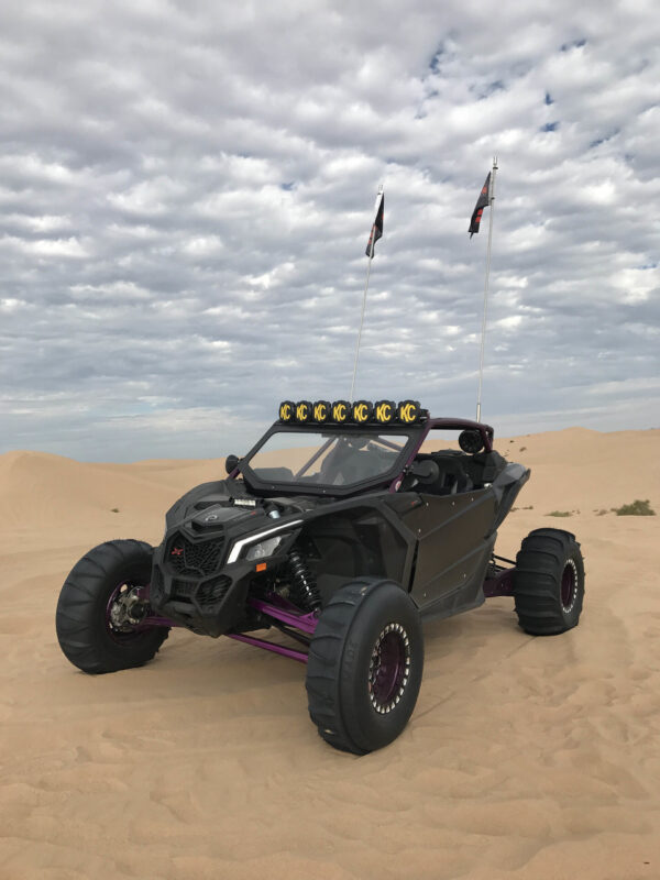 In the dunes without a wrap