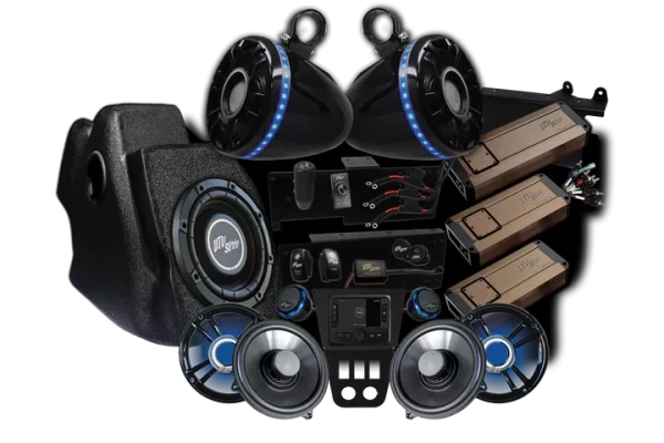 UTV Stereo RZR Pro Series Elite Stage 8 Stereo Kit