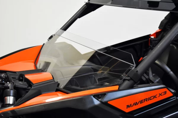 UTVZilla Can-Am Maverick X3 Half Windshield Clear