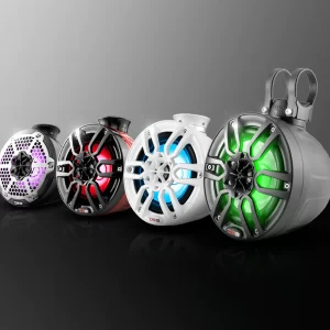 DS18 NXL-PS6 6.5" Pod 300w Speaker with Integrated RGB LED Lights (Pair)