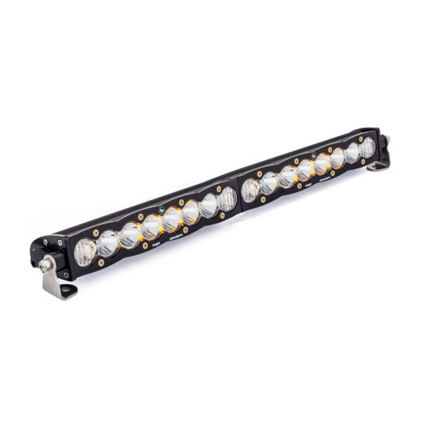 S8 Straight LED Light Bar - 20" Clear Spot