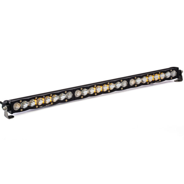 S8 Straight LED Light Bar - 30" Clear Driving Combo