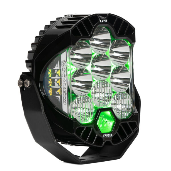 LP9 Pro LED Auxiliary Light Pod - Green Backlight