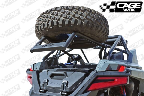 CageWrx RZR Pro R/Turbo R Spare Tire Carrier