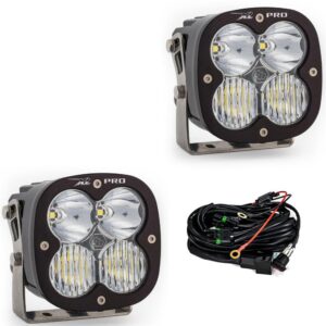 XL Pro LED Auxiliary Light Pod Pair - Clear Driving/Combo