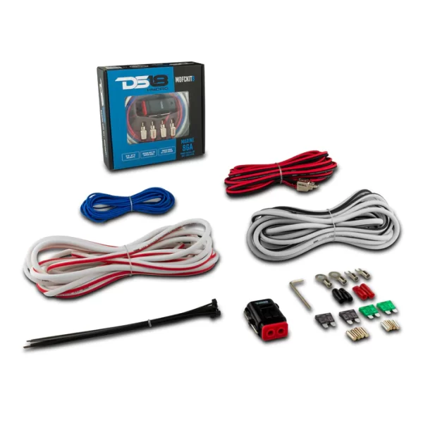 Marine Tinned OFC Amplifier Installation Kit 8-GA