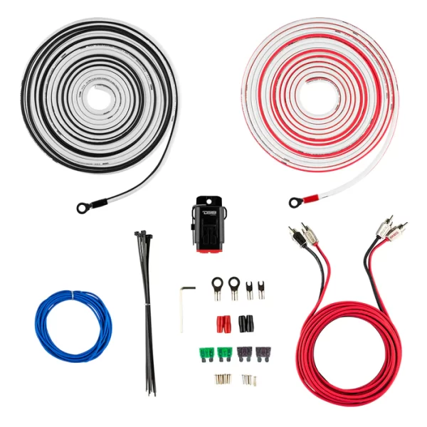 Marine Tinned OFC Amplifier Installation Kit 8-GA