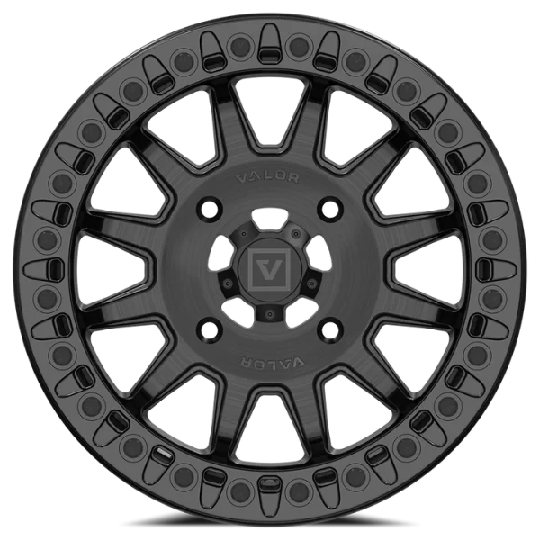 V09 4-Lug face view