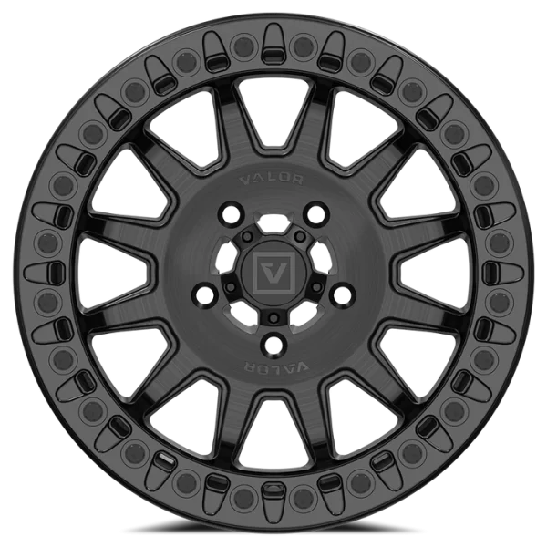 V09 15" 5-Lug face view