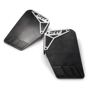 DRT Polaris Pro R/Turbo R Billet Aluminum Extended Mud Flap Kit