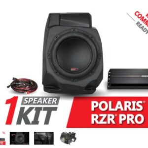 Polaris RZR Pro Under-Dash 10in Subwoofer Enclosure for Ride Command