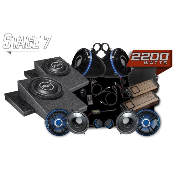 UTV Stereo Can-Am Maverick R Elite Series Stage 7 Stereo Kit