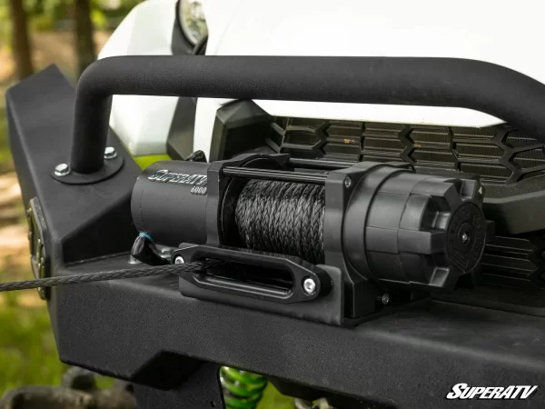 SATV Teryx bumper with winch installed