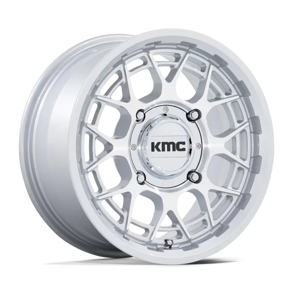 KMC KS139 Technic UTV Wheel - Silver Machined