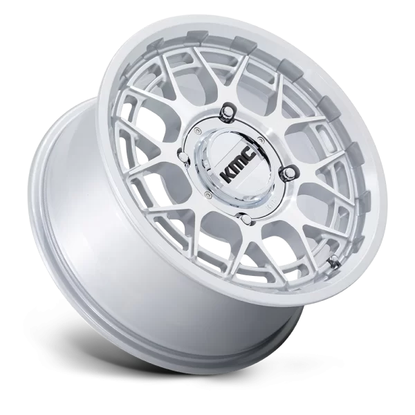 KMC KS139 Technic UTV Wheel - Silver Machined