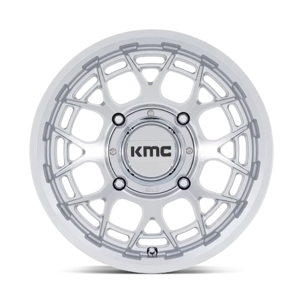 KMC KS139 Technic UTV Wheel - Silver Machined