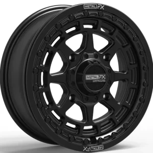 MetalFX Outlaw 15x6 Beadlock Wheel Black