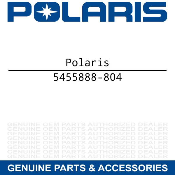 Polaris 5455888-804 Stealth Gray Rear Outer Right Fender